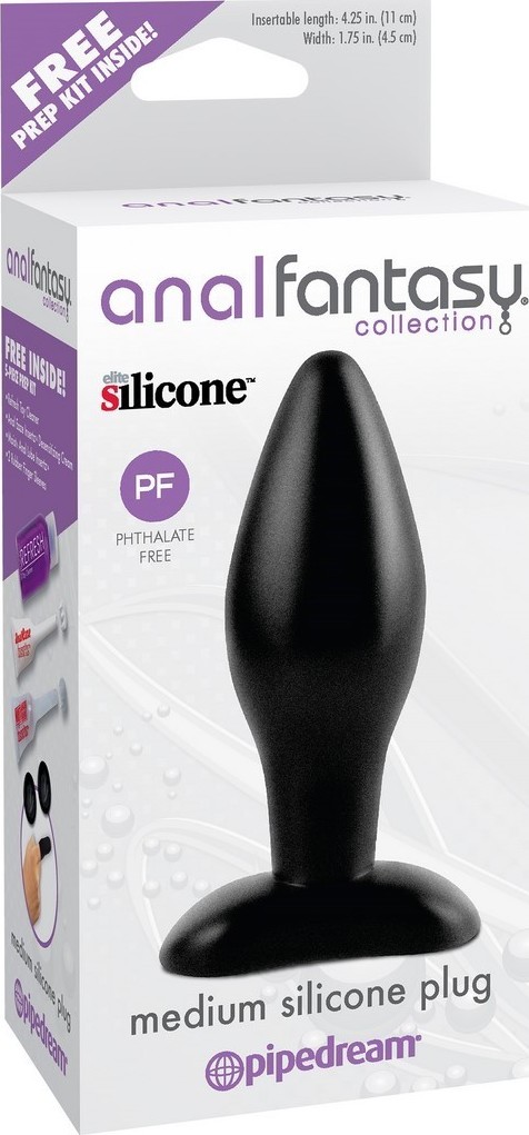 Butt Plug Anal Fantasy Medium Silicone Plug