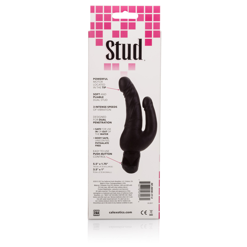 Vibrator Dublu Stud Power in SexShop KUR Romania