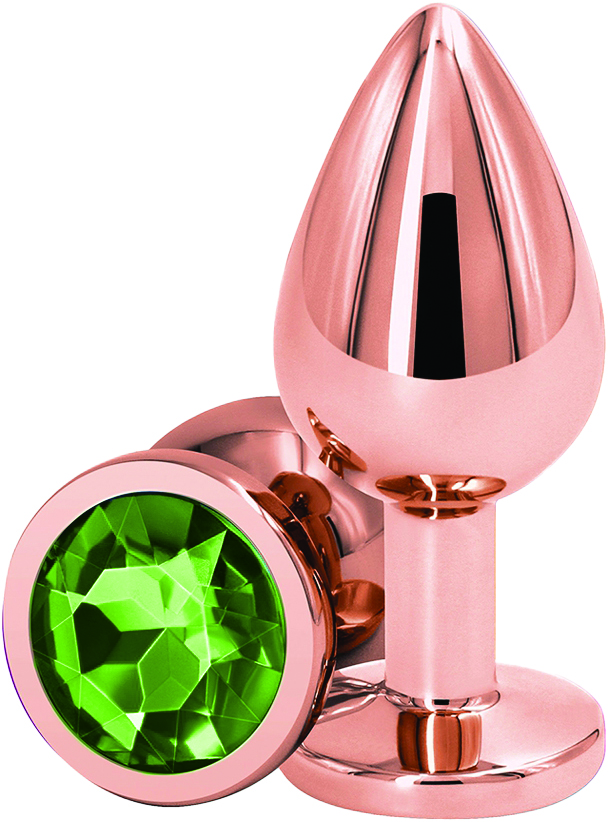 Dop Anal Charm Anal Plug Large, Rose Gol in SexShop KUR Romania