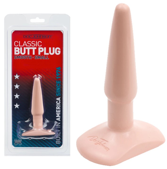 Dop Anal Classic Buttplug Small, PVC, 10 in SexShop KUR Romania