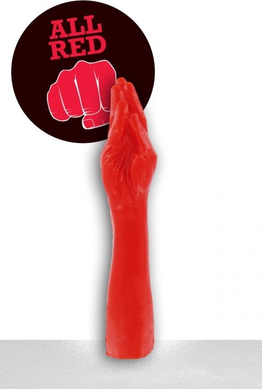 Dildo Fisting Mana Rosu 39 cm - 1 | YEO