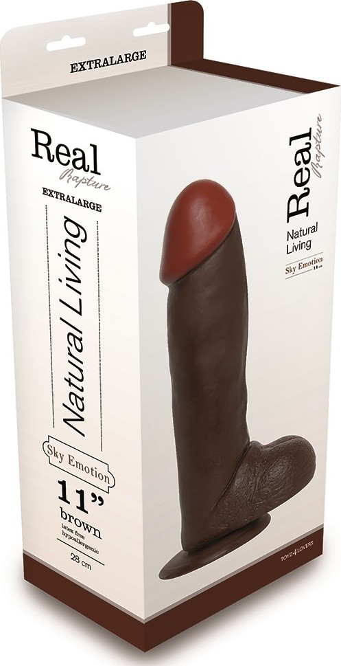 Dildo Real Rapture Emotii Adanci Maro 31 in SexShop KUR Romania