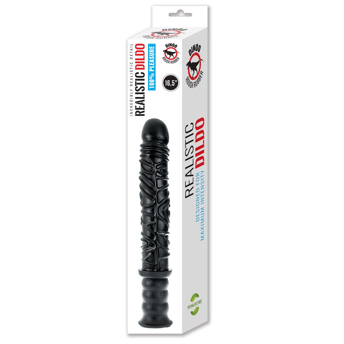 Dildo Dinoo King-Size Damocles Black 36 cm - 2 | YEO