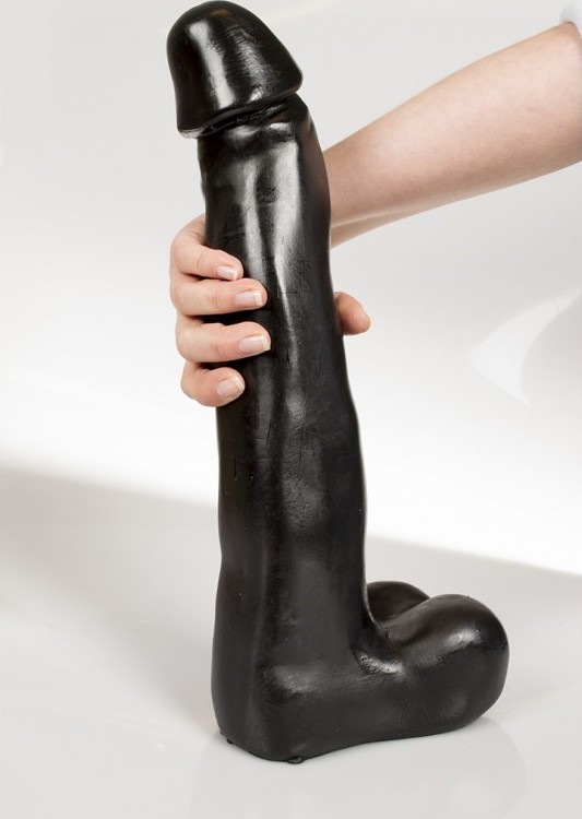 Dildo Big Black Crystal 40 cm - 1 | YEO