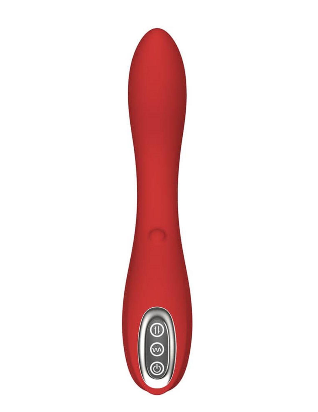 Vibrator Eva Vibrating&Moving Bead Silicon USB Rosu 21cm Red Revolution