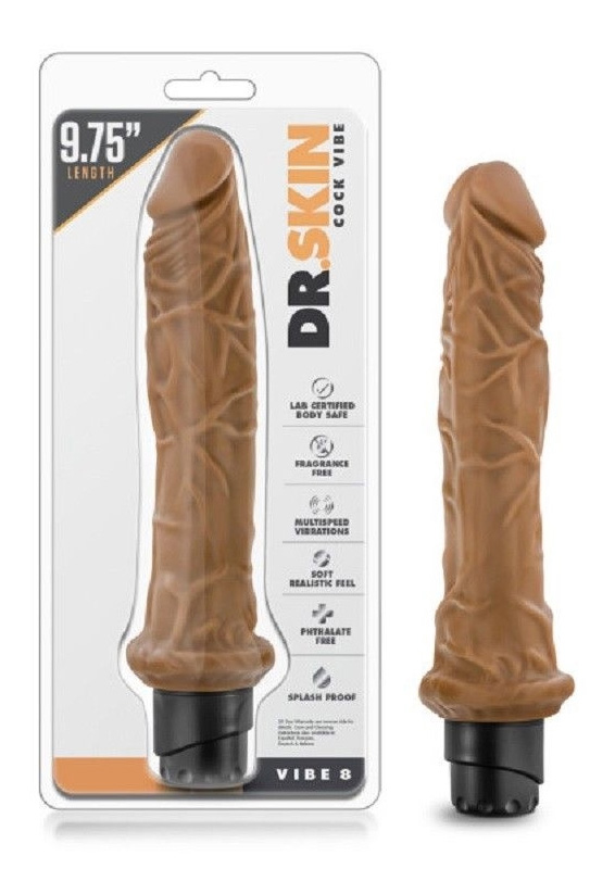 Vibrator Dr. Skin Cock Vibe 8, Multispee in SexShop KUR Romania