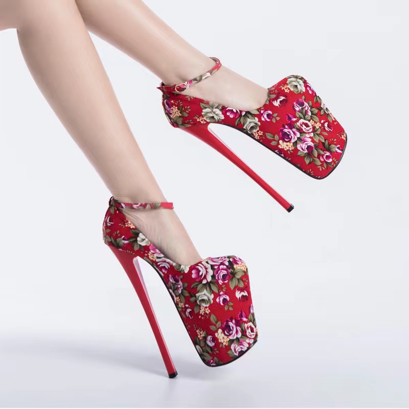 Pantofi Sexy Imprimeu Floral Size 37