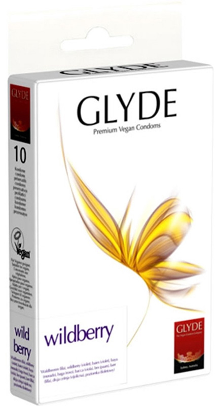 Set 10 Prezervative Glyde Wildberry