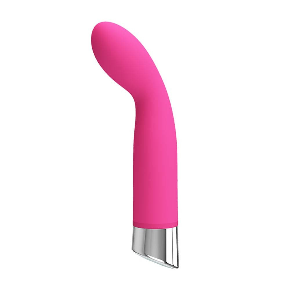 Vibrator John 12 Moduri Vibratii Silicon Roz 14.6 cm