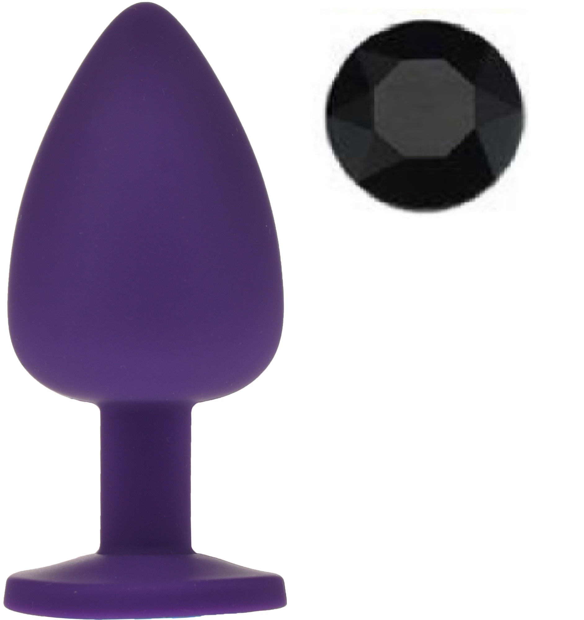 Dop Anal Silicone Buttplug Large Mov/Neg in SexShop KUR Romania