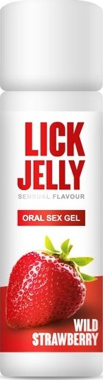 Lubrifiant comestibil Lick Jelly Wild Strawberry 50ml