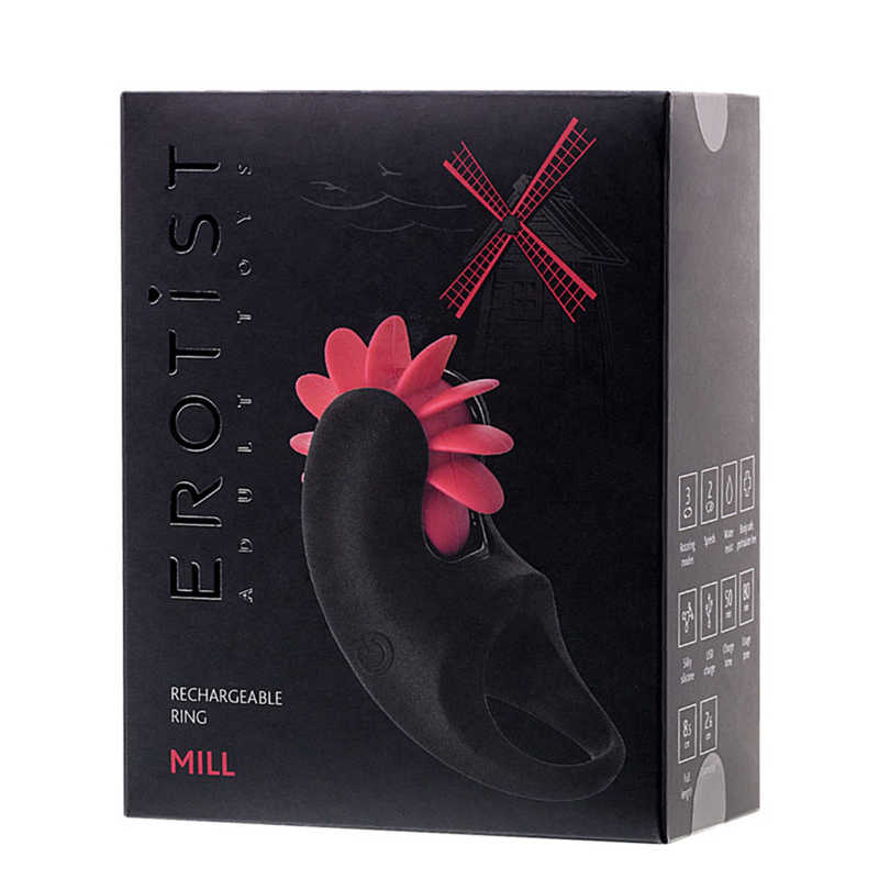 Inel de Penis Mill cu Rotatii Silicon US in SexShop KUR Romania