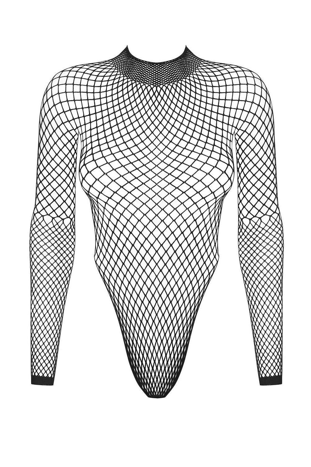 Body Plasa Transparenta Negru XL/XXL in SexShop KUR Romania