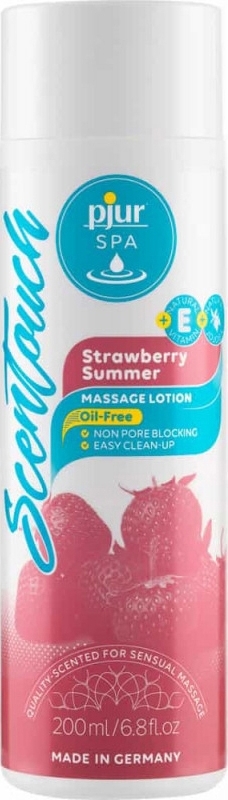 Lotiune Masaj Pjur Spa ScenTouch Strawberry Summer 200ml