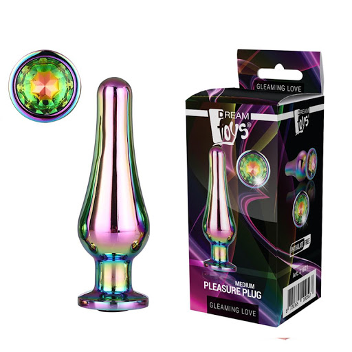 Dop Anal Pleasure Plug Medium Multicolor Gleaming Love