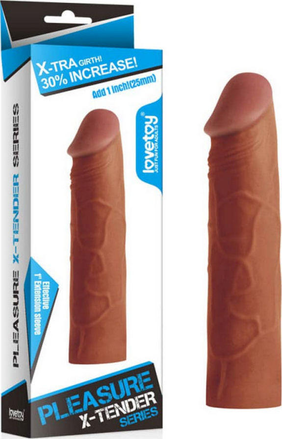 Prelungitor Penis PleasureX Tender Natur in SexShop KUR Romania