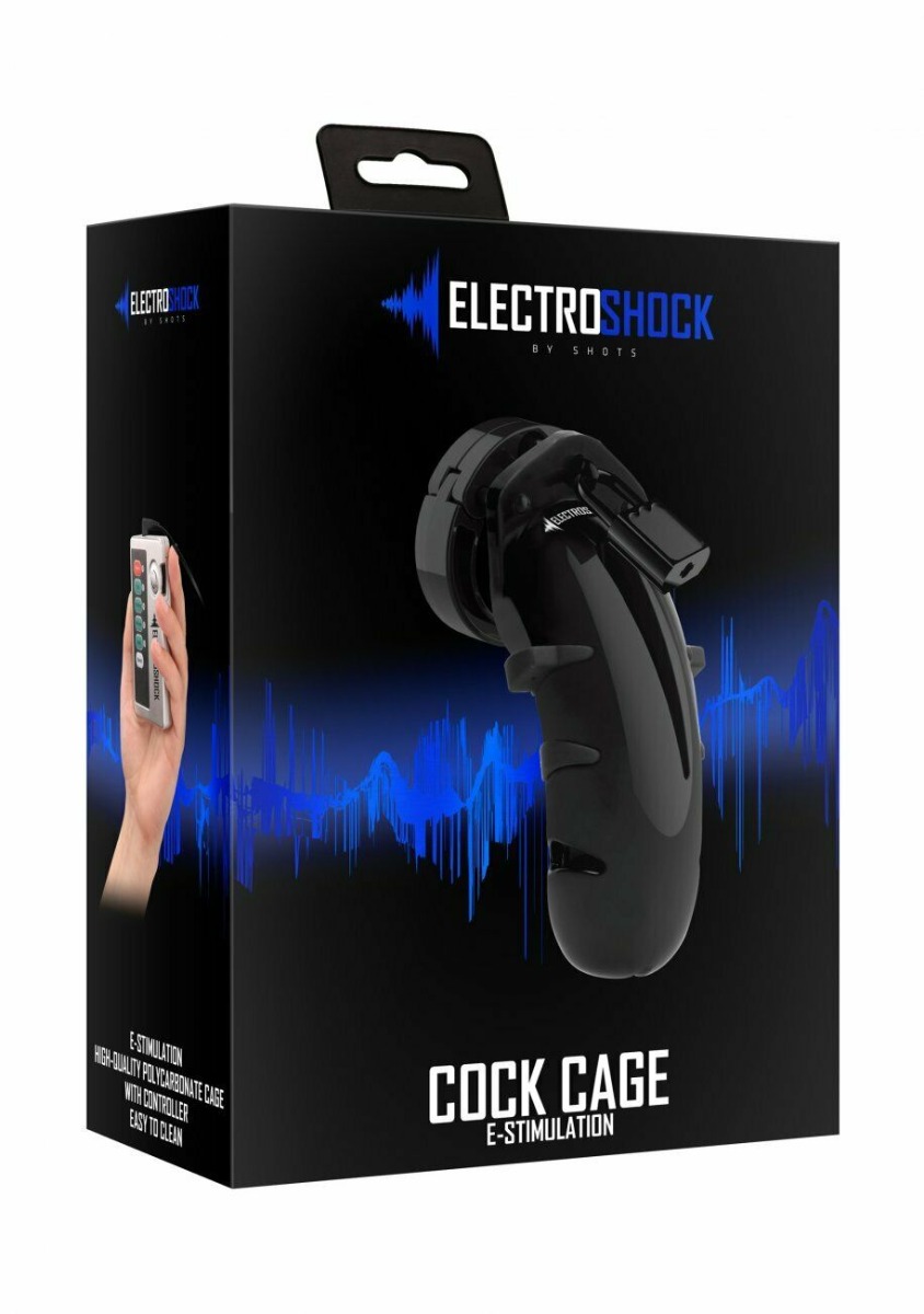 Cusca Castitate Electroshock cu Telecoma in SexShop KUR Romania