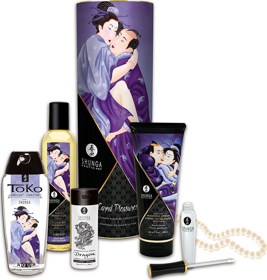 Set Cadou Shunga Carnal Pleasures