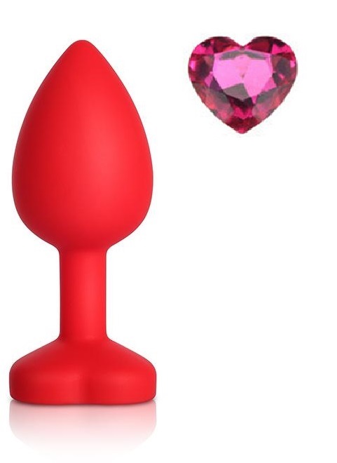 Dop Anal Brighty Small Silicon Rosu/Roz Mokko Toys