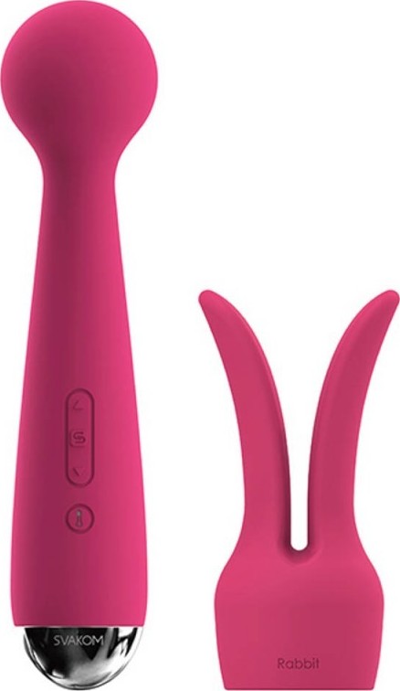 SVAKOM Vibrator cu incalzire Emma Wand - Rosu