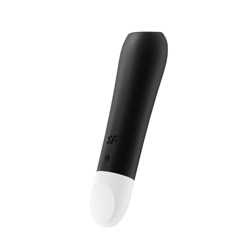 Vibrator Ultra Power Bullet 2 Silicon 12 Moduri Vibratii USB Negru