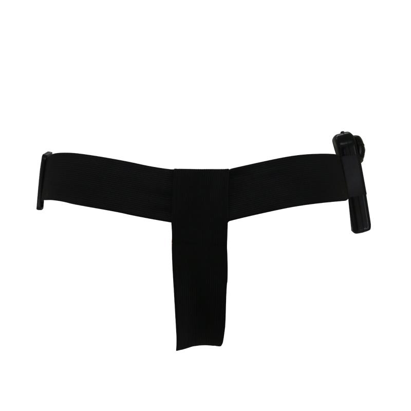 Strap On Dublu Female Passionate Harness, Multispeed, TPR, Natural, 18 cm, #4, Erotic24.ro