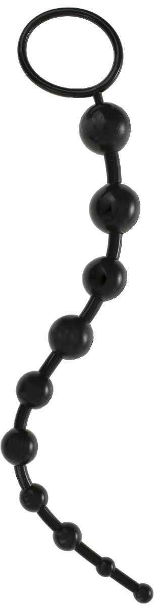 Bile Anale Deep Pleasure Negru 30 cm Passion Labs, Nr. 1, Erotic24.ro