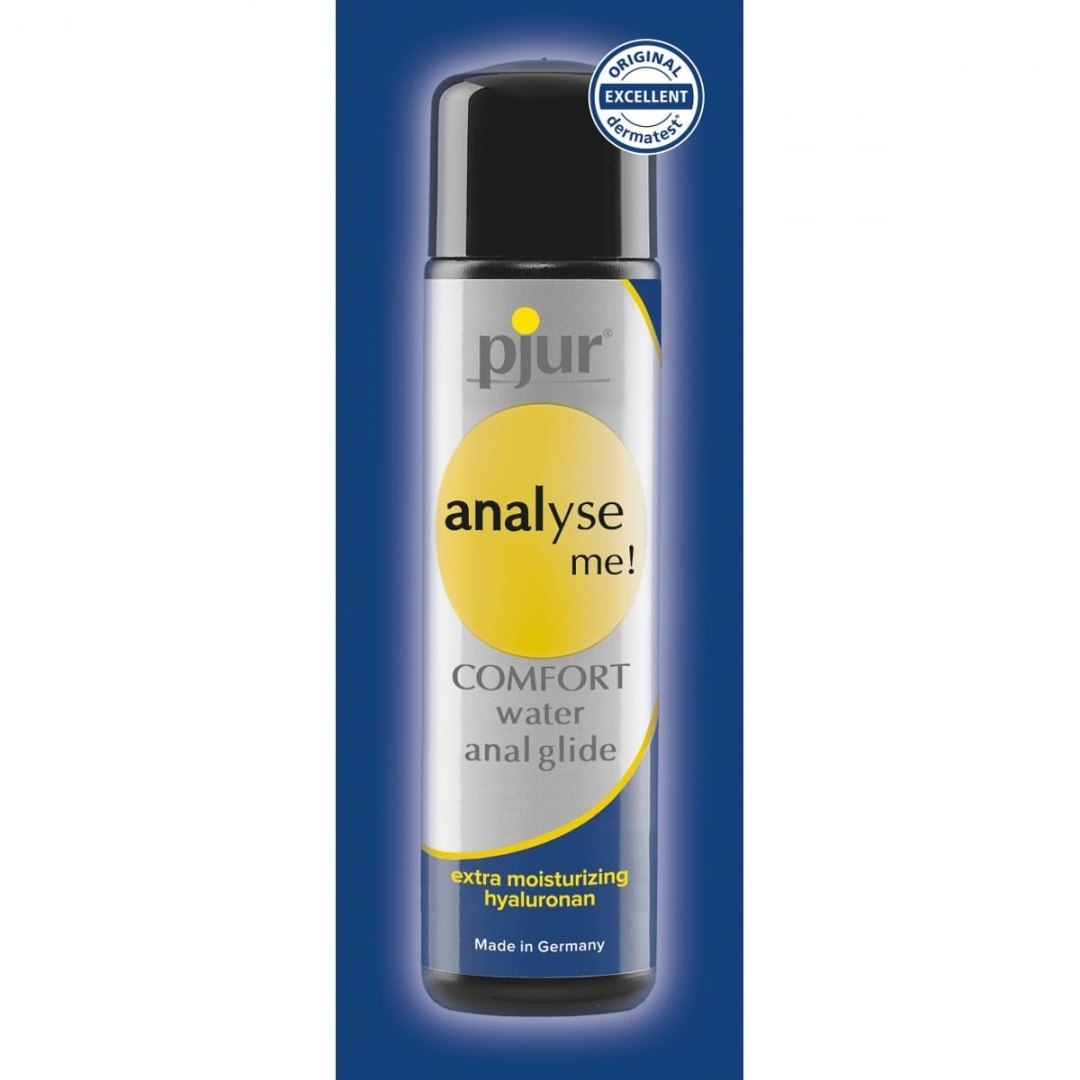 Lubrifiant pe Baza de Apa Pjur analyse me! Comfort Anal Glide 2 ml