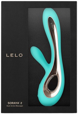 Vibrator Iepuras Lelo Soraya 2 Aqua, Nr. 2, Erotic24.ro