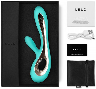 Vibrator Iepuras Lelo Soraya 2 Aqua, Nr. 3, Erotic24.ro