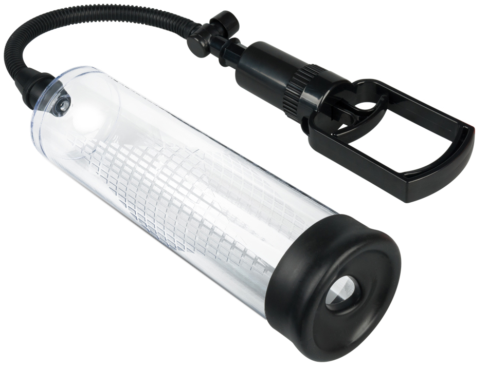 Pompa Pentru Marirea Penisului cu Maneta Enlargement PowerUp Transparent, Nr. 11, Erotic24.ro