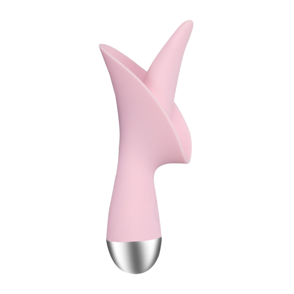 Vibrator Flower 10 Moduri Vibratii Silicon USB Roz Guilty Toys, Nr. 1, Erotic24.ro
