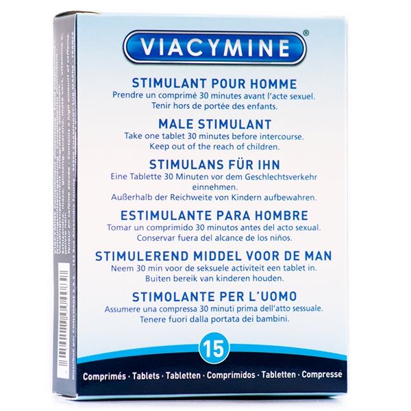 Supliment Barbati Cresterea Libidoului Viacymine 15 Tablete, #2, Erotic24.ro