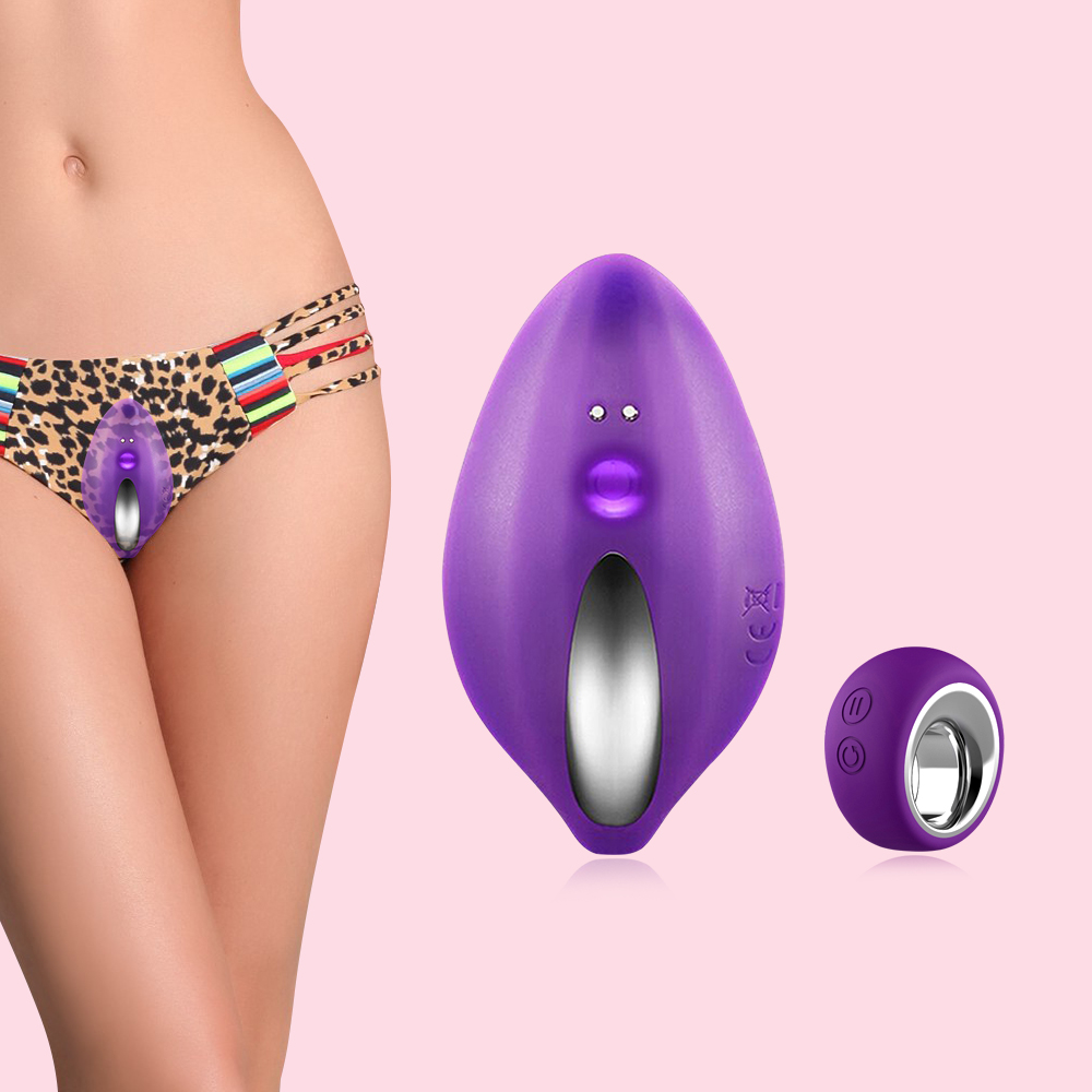 Vibrator Panty Vera Remote Control 12 Moduri Vibratii Silicon USB Mov Mokko Toys, #2, Erotic24.ro