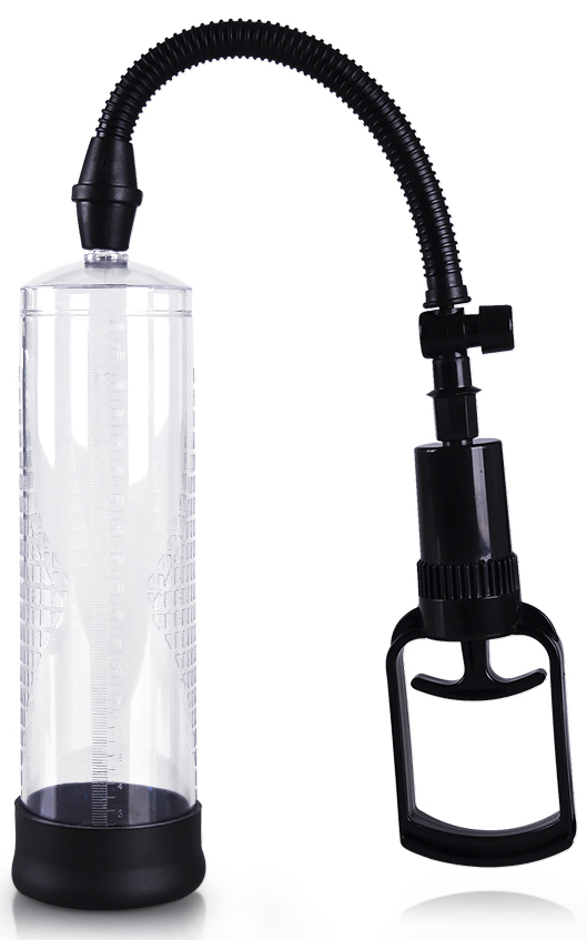 Pompa Pentru Marirea Penisului cu Maneta Enlargement PowerUp Transparent, Nr. 12, Erotic24.ro