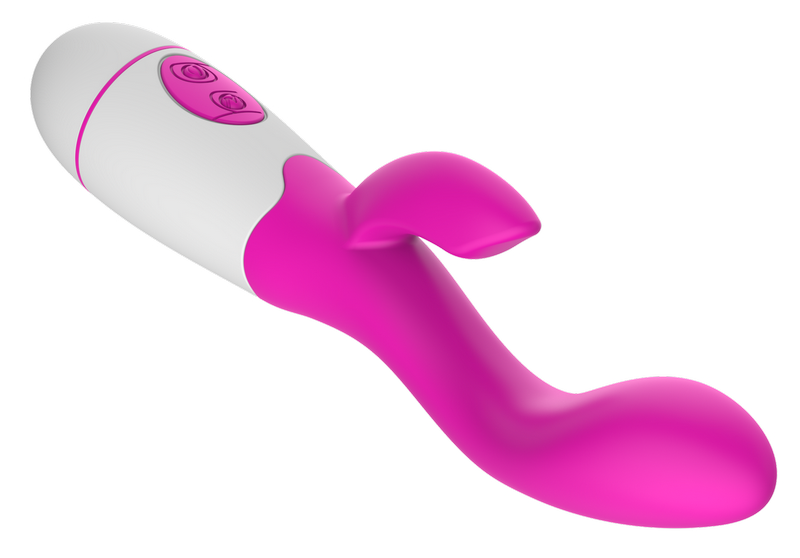 Vibrator Rabbit Mary 20 cm 30 Moduri Vibratii USB Roz Guilty Toys, #4, Erotic24.ro