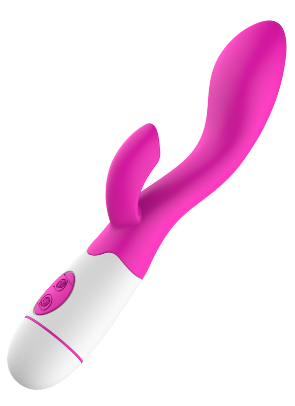 Vibrator Rabbit Mary 20 cm 30 Moduri Vibratii USB Roz Guilty Toys, #2, Erotic24.ro