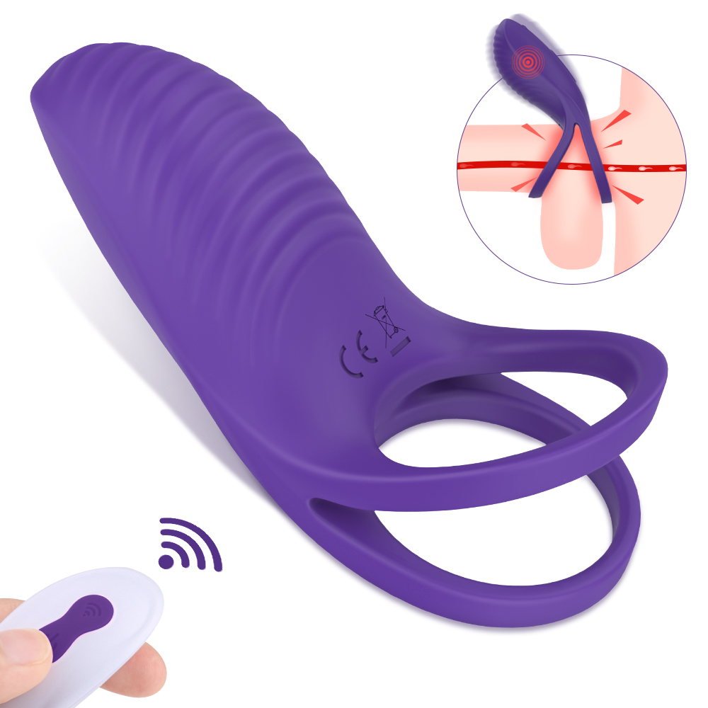 Inel de Penis Flavy Remote Control 9 Moduri Vibratii Silicon USB Mov Passion Labs, #2, Erotic24.ro