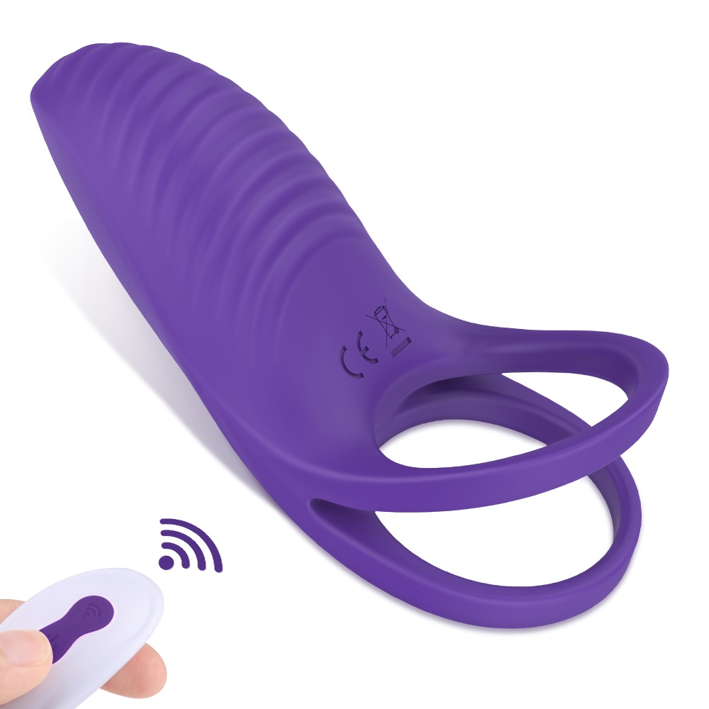 Inel de Penis Flavy Remote Control 9 Moduri Vibratii Silicon USB Mov Passion Labs, #1, Erotic24.ro