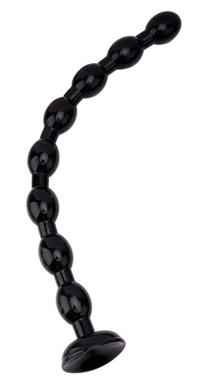 Bile Anale Expert Level Negre 50 cm, #2, Erotic24.ro