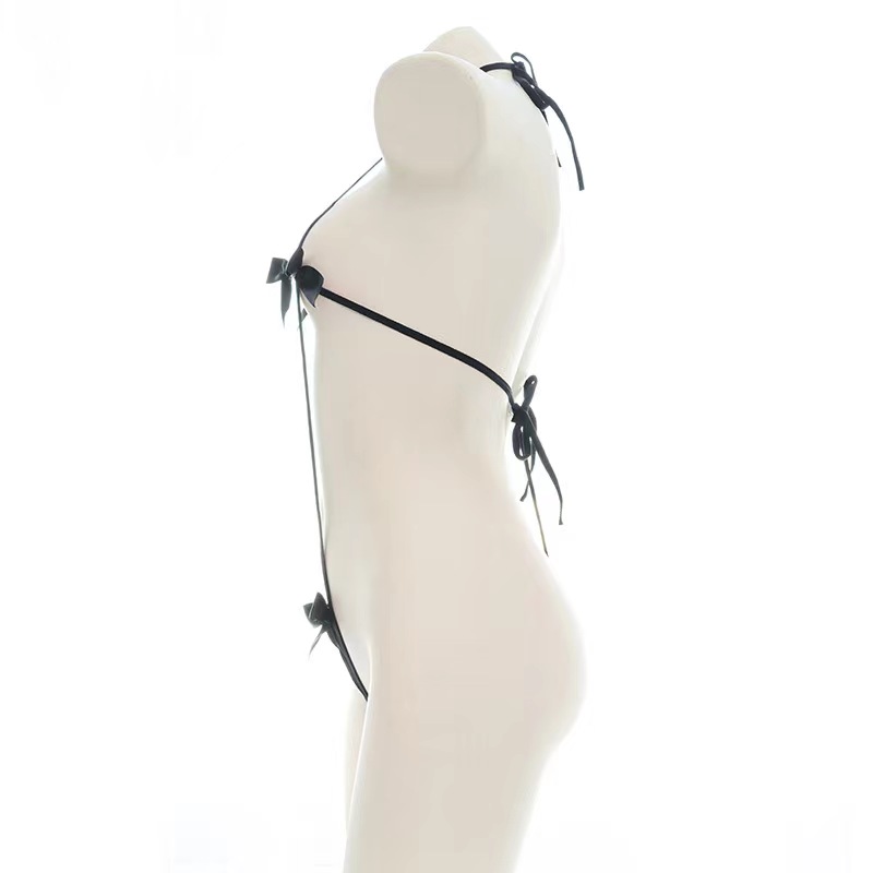 Micro Body cu Fundite, Negru, S-L, #3, Erotic24.ro