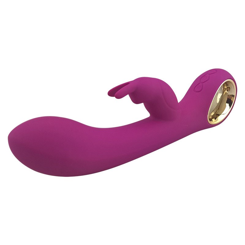 Vibrator Iepuras Linda Silicon USB Roz Inchis Guilty Toys, #1, Erotic24.ro