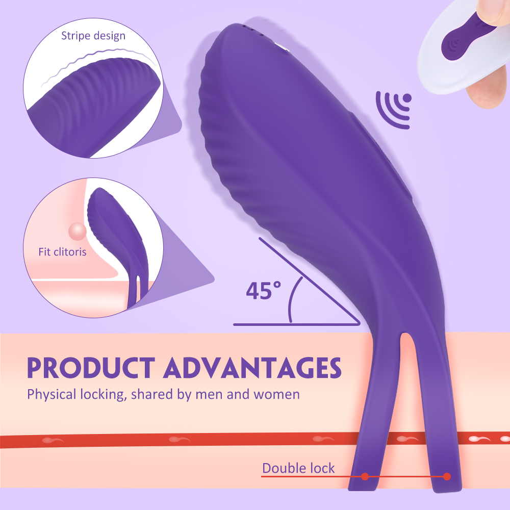 Inel de Penis Flavy Remote Control 9 Moduri Vibratii Silicon USB Mov Passion Labs, #3, Erotic24.ro