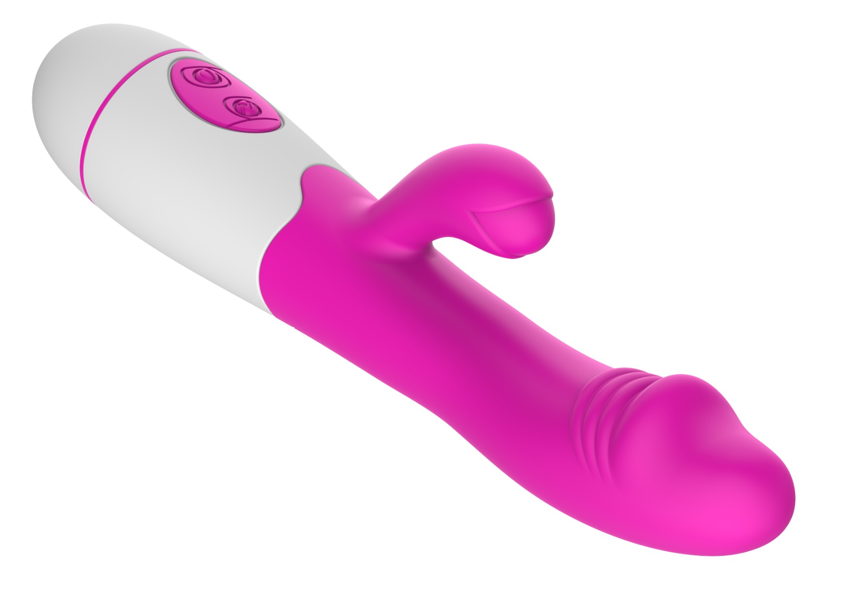 Vibrator Iepuras Amy 20 cm 30 Moduri Vibratii USB Roz Passion Labs, Nr. 5, Erotic24.ro