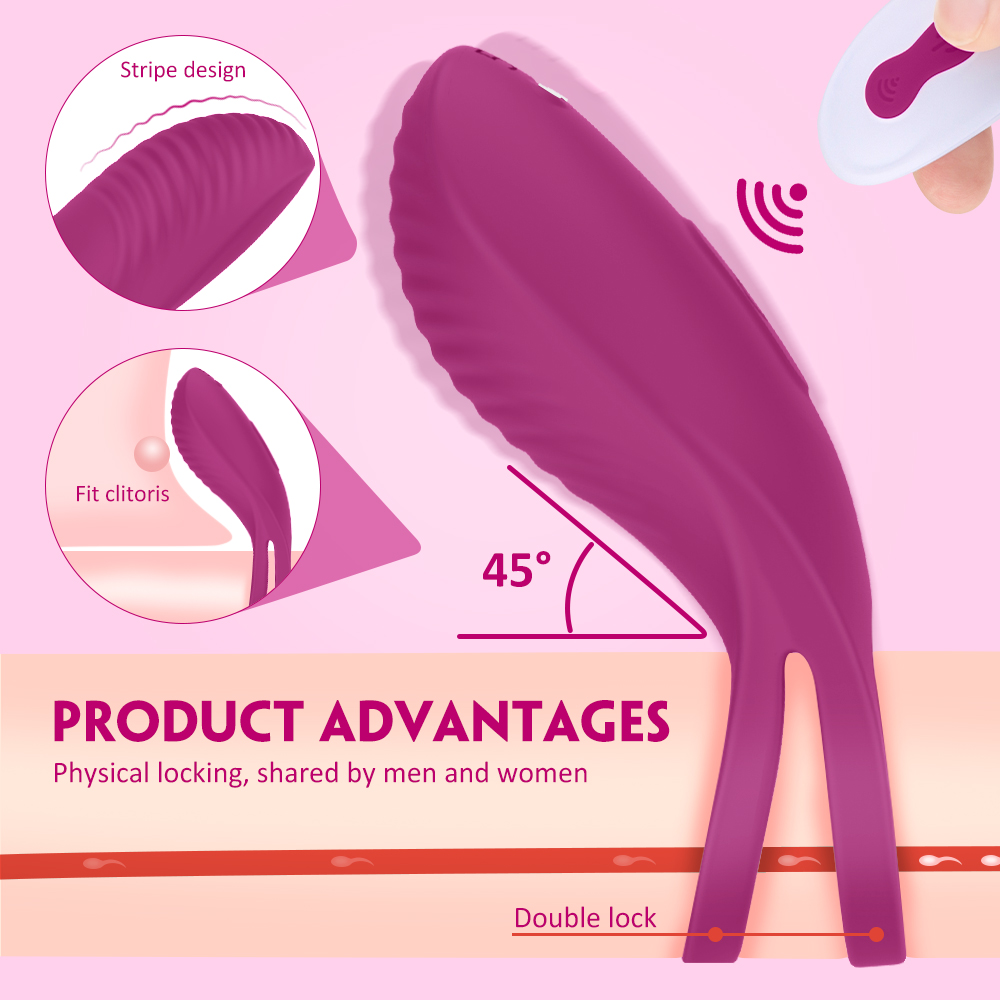 Inel de Penis Flavy Remote Control 9 Moduri Vibratii Silicon USB Roz Passion Labs, #3, Erotic24.ro