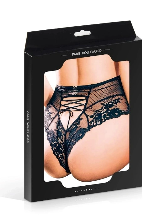 Bikini sexy cu Snur la Spate, Negru, S-L, Nr. 3, Erotic24.ro