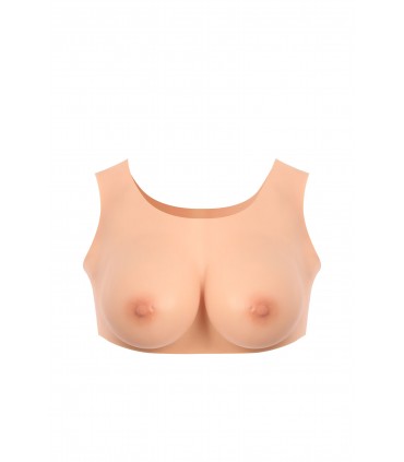 Top Realist cu Sani Starbust, Silicon Premium, Very Light Skin, Marimea S, Cupa C, 2.30 kg, Nr. 2, Erotic24.ro