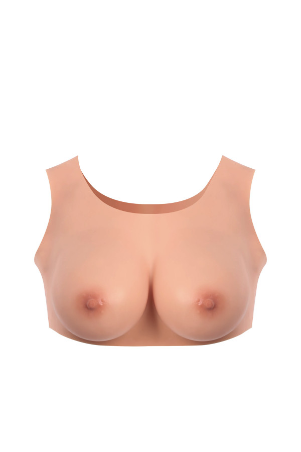 Top Realist cu Sani Starbust, Silicon Premium, Light Skin, Marimea S, Cupa C, 2.30 kg, Nr. 2, Erotic24.ro