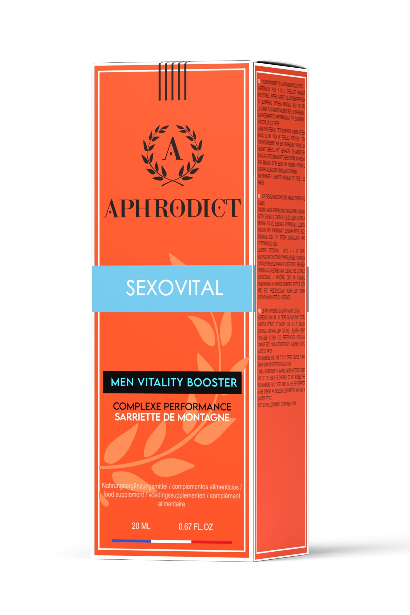 Picaturi Afrodisiace pentru Barbati APHRODICT SEXOVITAL 20 ml, #3, Erotic24.ro
