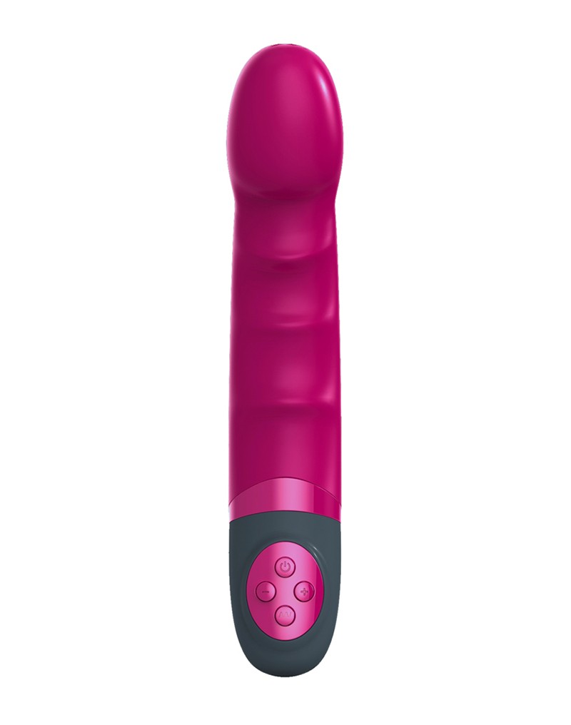 Vibrator Too Much, 10 Moduri Vibratii, 5 Intensitati, Silicon, Roz, 20.5 cm, #2, Erotic24.ro